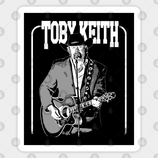 toby keith Magnet by jerrysanji